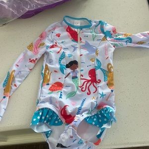 Adorable nautical swimsuit!